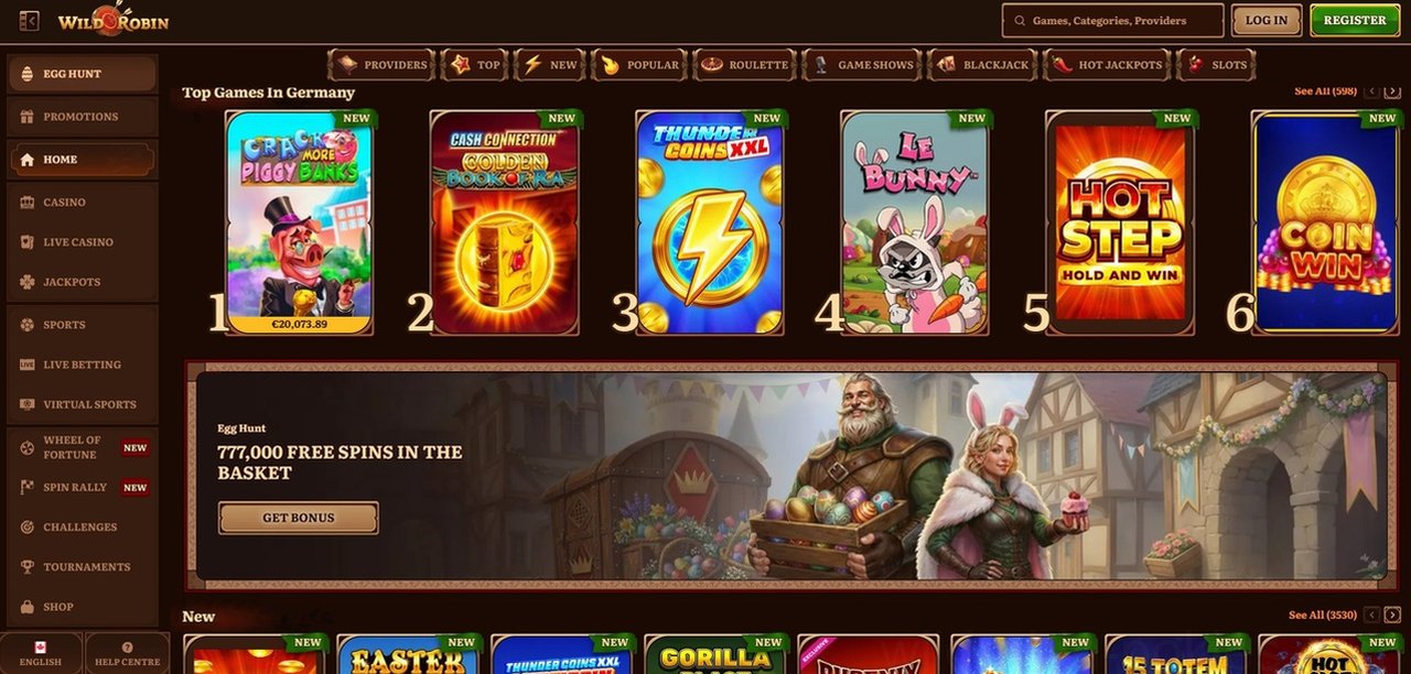 Wildrobin Casino Casino
